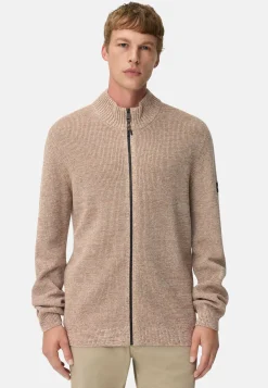 Herren Camel Active Pullover & Cardigan^Strickjacke aus einem soften Baumwollmix