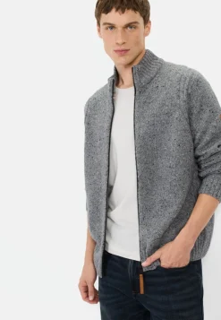Herren Camel Active Pullover & Cardigan^Strickjacke aus nachhaltiger Merinowolle
