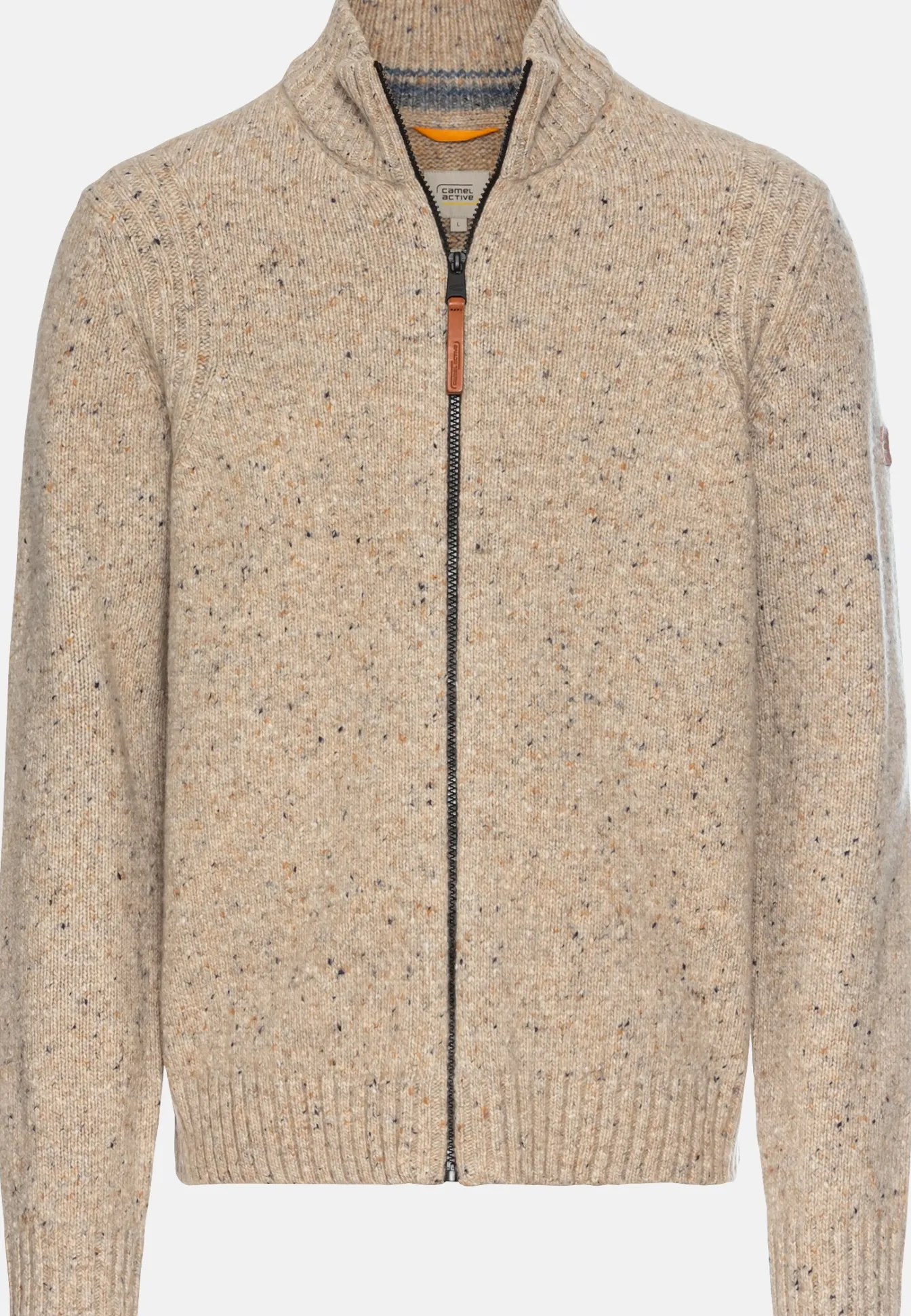 Herren Camel Active Pullover & Cardigan^Strickjacke aus nachhaltiger Merinowolle