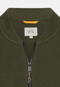 Herren Camel Active Pullover & Cardigan^Strickjacke im Bomberstil