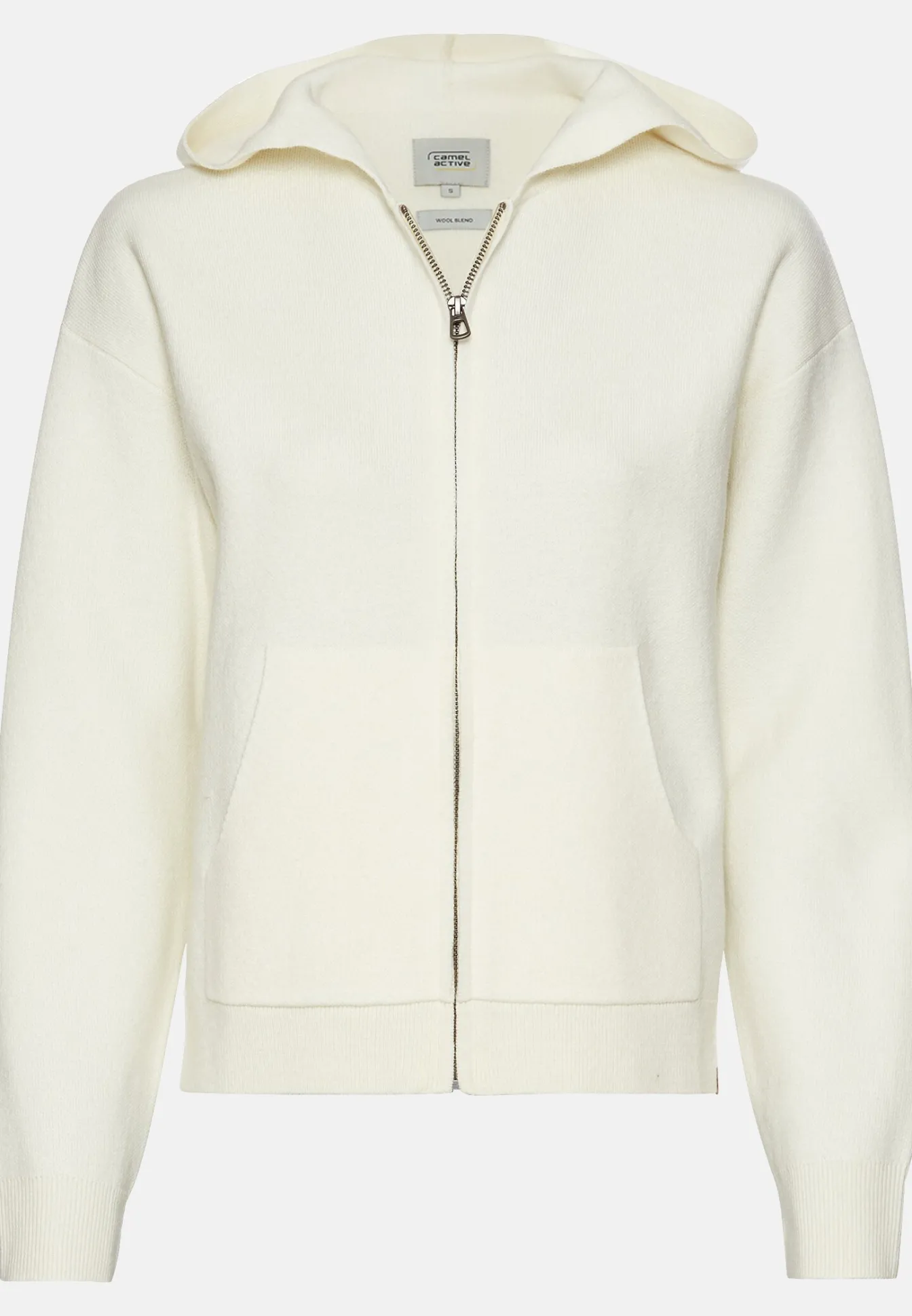 Damen Camel Active Pullover & Cardigans^Strickjacke mit Kapuze