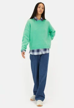 Damen Camel Active Pullover & Cardigans^Strickpullover aus einem Wollmix