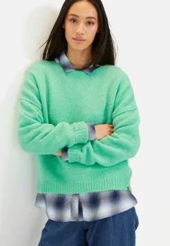 Damen Camel Active Pullover & Cardigans^Strickpullover aus einem Wollmix