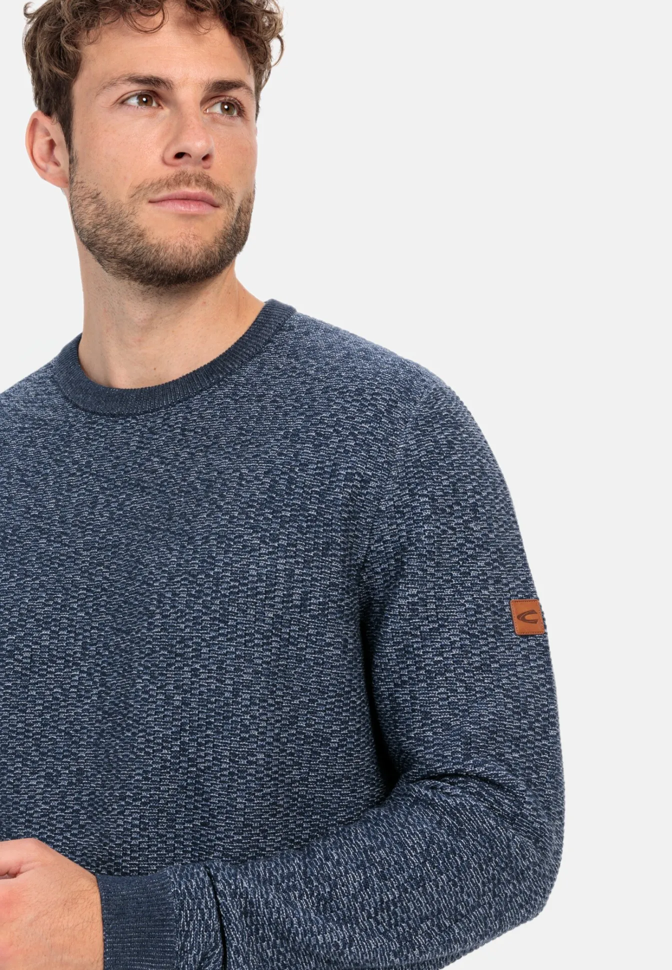 Herren Camel Active Pullover & Cardigan^Strickpullover aus einem Baumwollmix