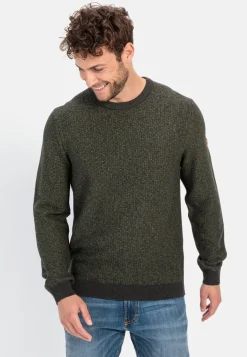 Herren Camel Active Pullover & Cardigan^Strickpullover aus einem Baumwollmix