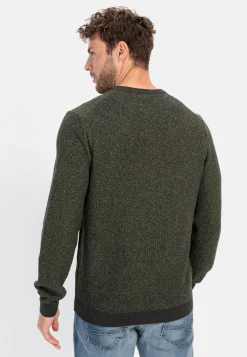 Herren Camel Active Pullover & Cardigan^Strickpullover aus einem Baumwollmix