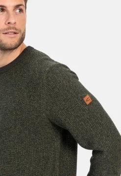 Herren Camel Active Pullover & Cardigan^Strickpullover aus einem Baumwollmix