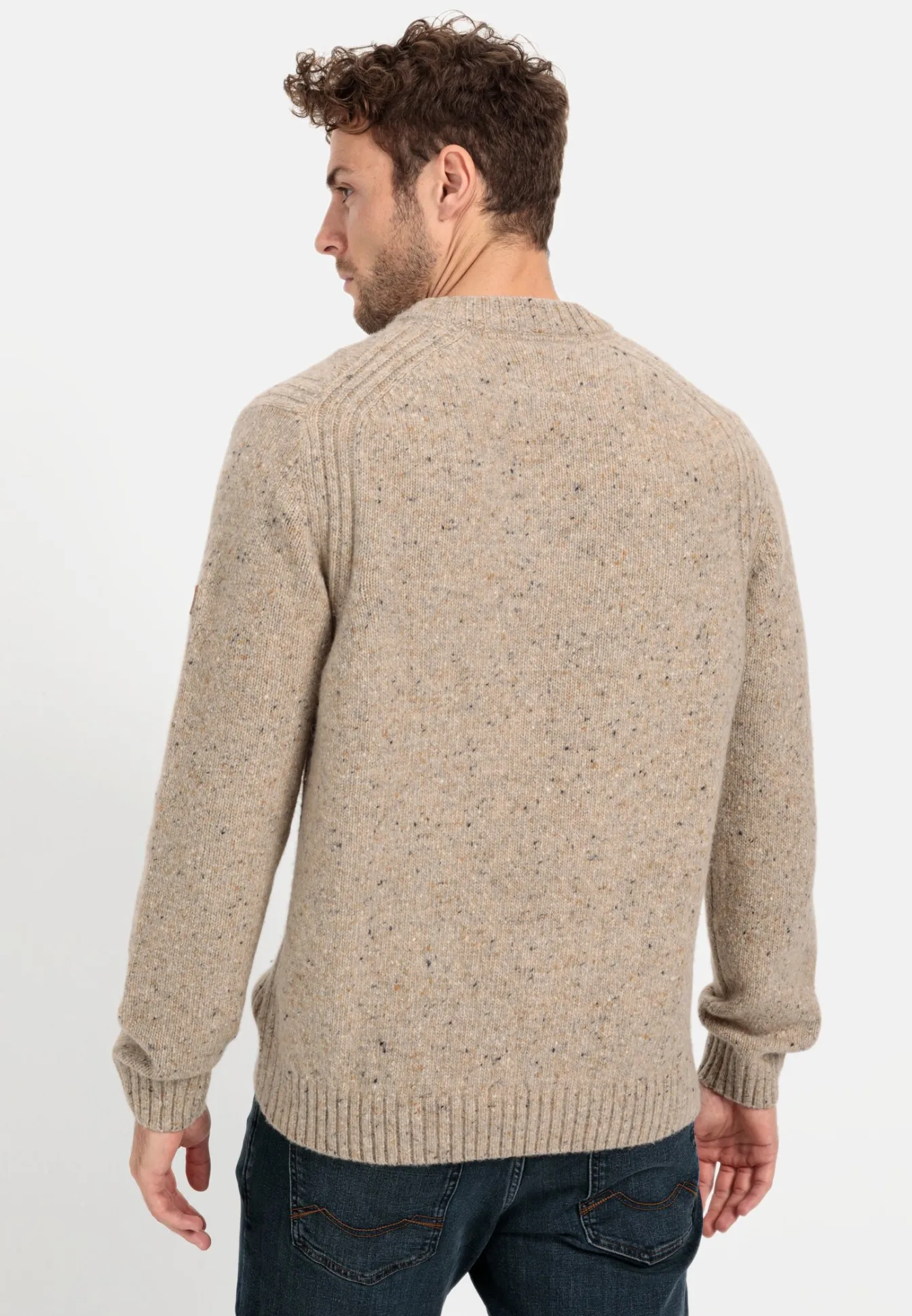 Herren Camel Active Pullover & Cardigan^Strickpullover aus Merinowolle