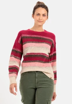 Damen Camel Active Pullover & Cardigans^Strickpullover aus recyceltem Materialmix