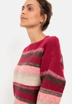 Damen Camel Active Pullover & Cardigans^Strickpullover aus recyceltem Materialmix