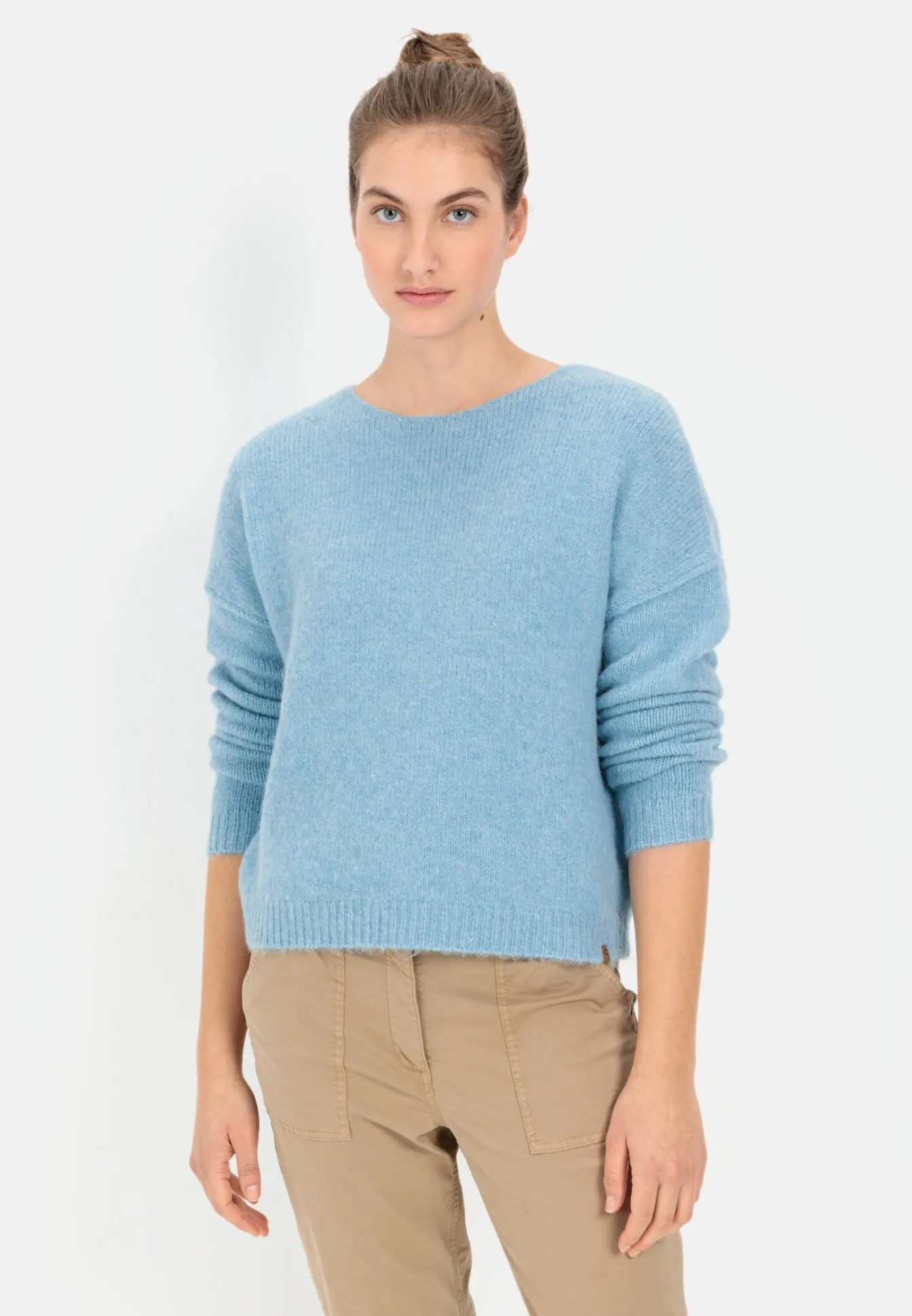 Damen Camel Active Pullover & Cardigans^Strickpullover im leichten Oversize Fit