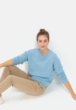 Damen Camel Active Pullover & Cardigans^Strickpullover im leichten Oversize Fit