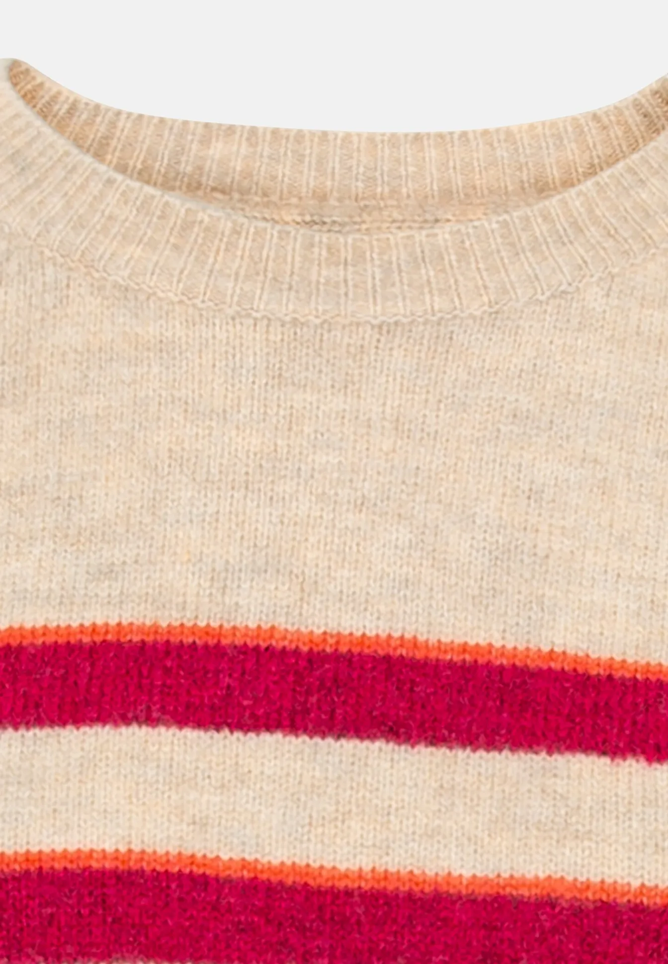 Damen Camel Active Pullover & Cardigans^Strickpullover im Streifenmuster