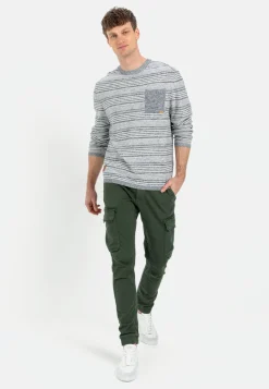 Herren Camel Active Pullover & Cardigan^Strickpullover im Streifenmuster