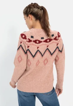 Damen Camel Active Pullover & Cardigans^Strickpullover mit Norwegermuster