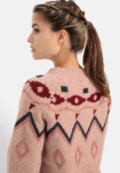 Damen Camel Active Pullover & Cardigans^Strickpullover mit Norwegermuster