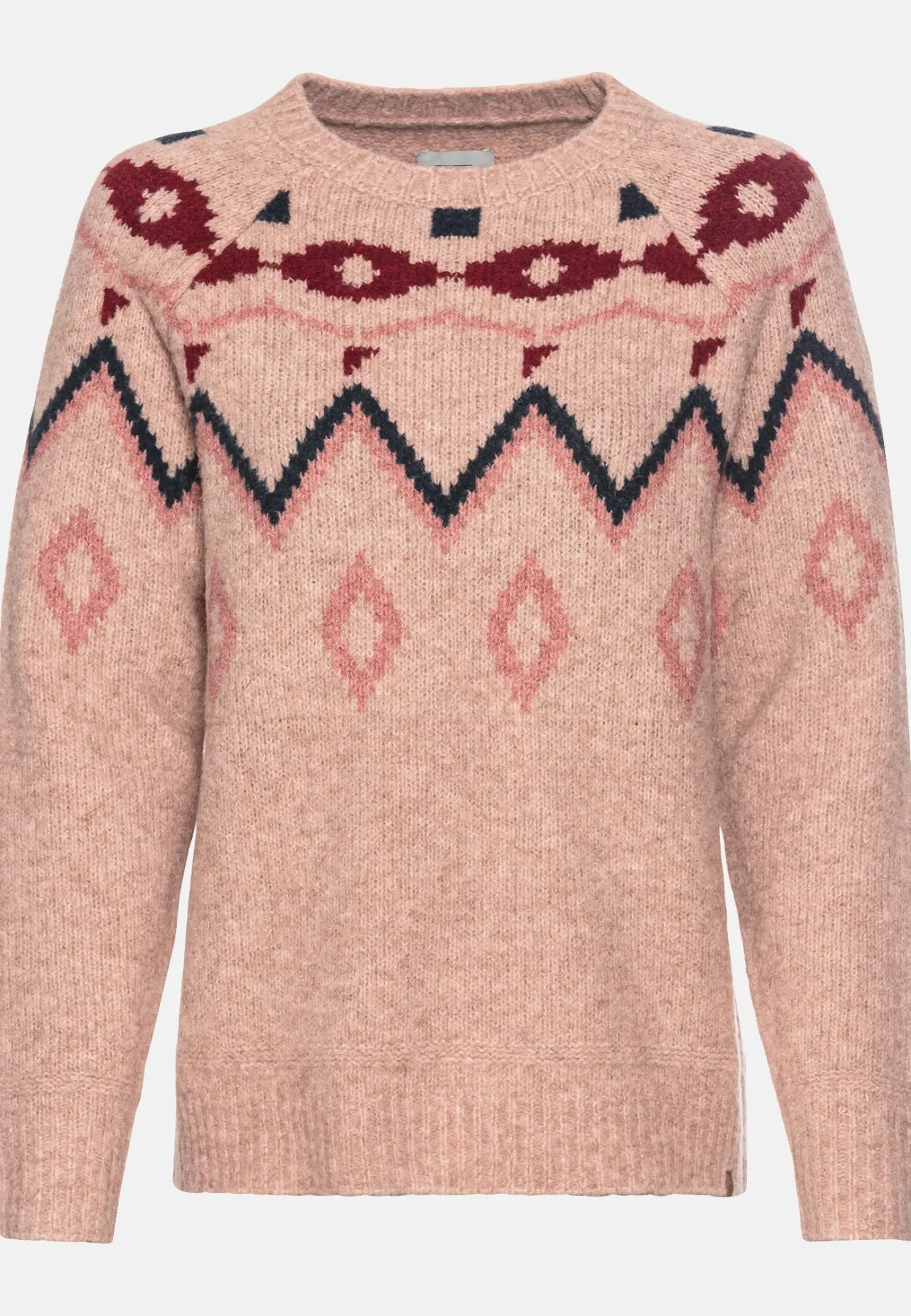 Damen Camel Active Pullover & Cardigans^Strickpullover mit Norwegermuster