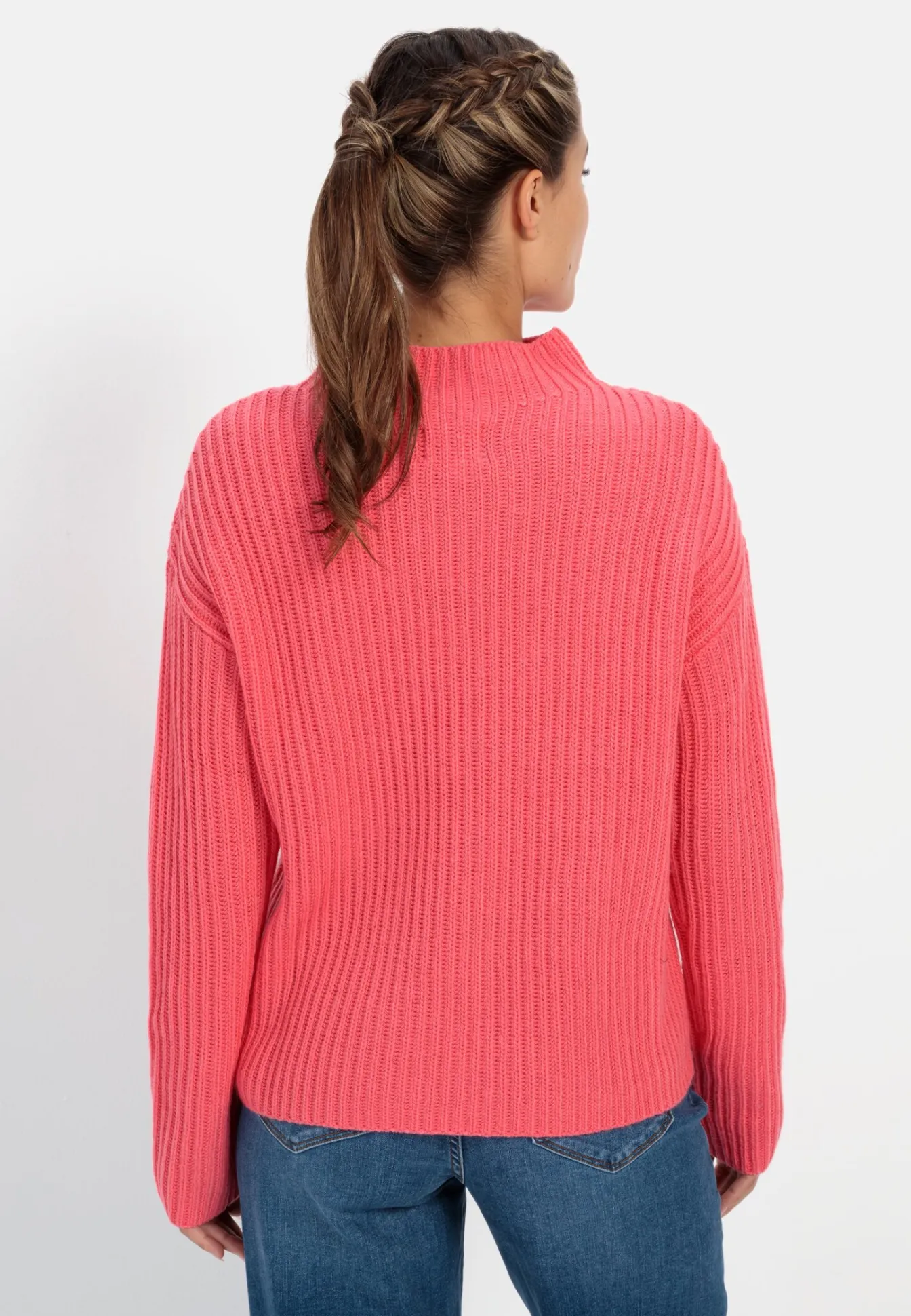 Damen Camel Active Pullover & Cardigans^Strickpullover mit Rollkragen