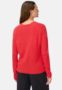 Damen Camel Active Pullover & Cardigans^Strickpullover mit V-Ausschnitt