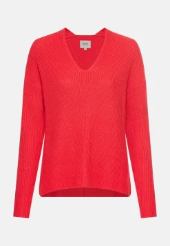 Damen Camel Active Pullover & Cardigans^Strickpullover mit V-Ausschnitt