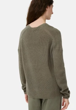 Damen Camel Active Pullover & Cardigans^Strickpullover mit V-Ausschnitt