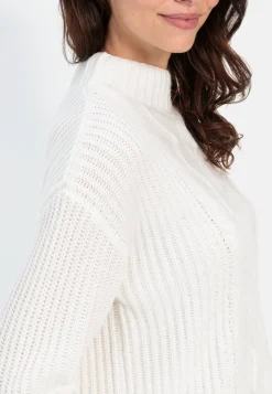 Damen Camel Active Pullover & Cardigans^Strickpullover mit Zopfmuster