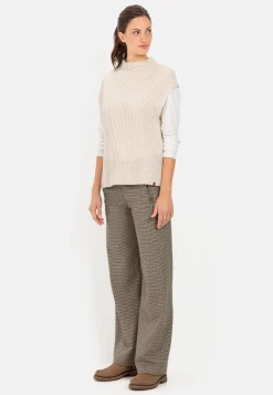 Damen Camel Active Pullover & Cardigans^Strick-Pullunder mit Turtleneck