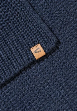 Damen Camel Active Schals & Tücher^Strickschal aus reiner Baumwolle
