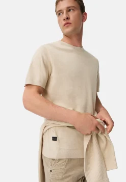 Herren Camel Active T-Shirts & Polos^Strickshirt aus reiner Baumwolle