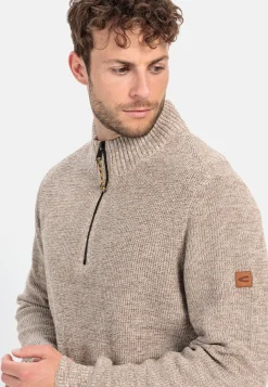 Herren Camel Active Pullover & Cardigan^Stricktroyer aus Baumwollmix