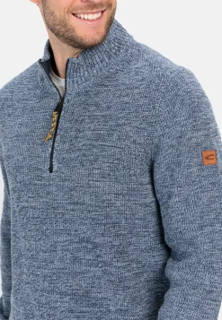 Herren Camel Active Pullover & Cardigan^Stricktroyer aus Baumwollmix