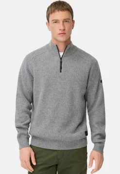 Herren Camel Active Pullover & Cardigan^Strick-Troyer aus reiner Wolle