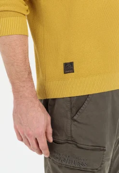 Herren Camel Active Pullover & Cardigan^Stricktroyer aus zertifiziertem Organic Cotton
