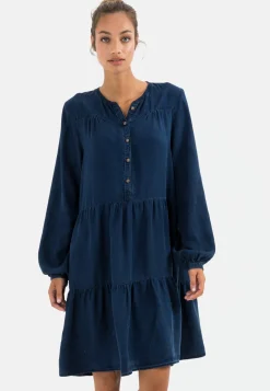 Damen Camel Active Kleider^Stufenkleid aus TENCEL™ Lyocell