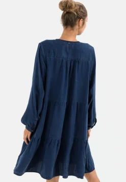 Damen Camel Active Kleider^Stufenkleid aus TENCEL™ Lyocell