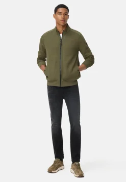 Herren Camel Active Sweatshirts & Hoodies^Sweatjacke aus Baumwollmix