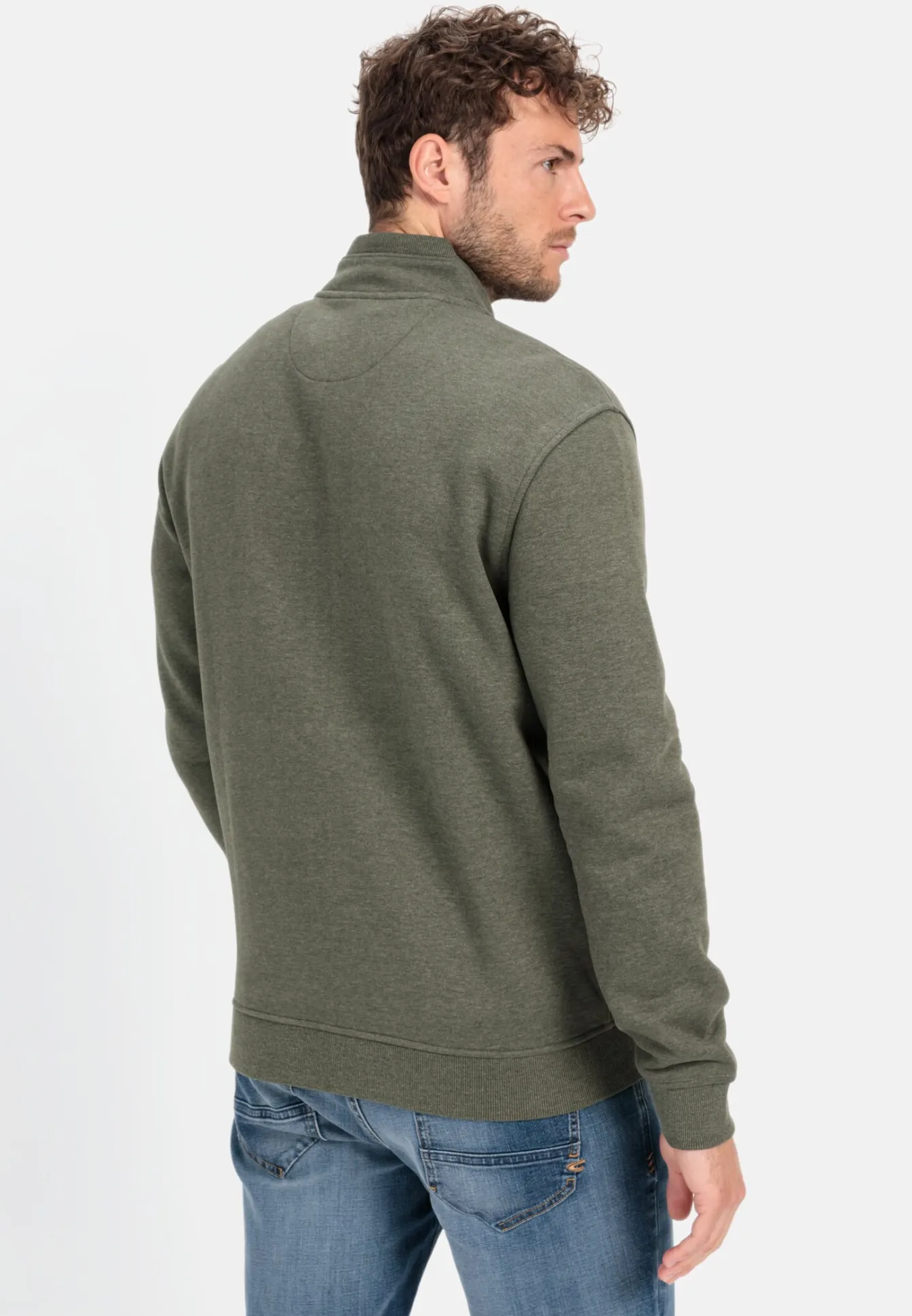 Herren Camel Active Sweatshirts & Hoodies^Sweatjacke aus einem Baumwollmix