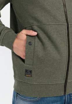Herren Camel Active Sweatshirts & Hoodies^Sweatjacke aus einem Baumwollmix