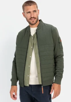 Herren Camel Active Sweatshirts & Hoodies^Sweatjacke mit Bomberkragen