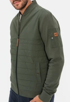 Herren Camel Active Sweatshirts & Hoodies^Sweatjacke mit Bomberkragen