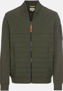 Herren Camel Active Sweatshirts & Hoodies^Sweatjacke mit Bomberkragen