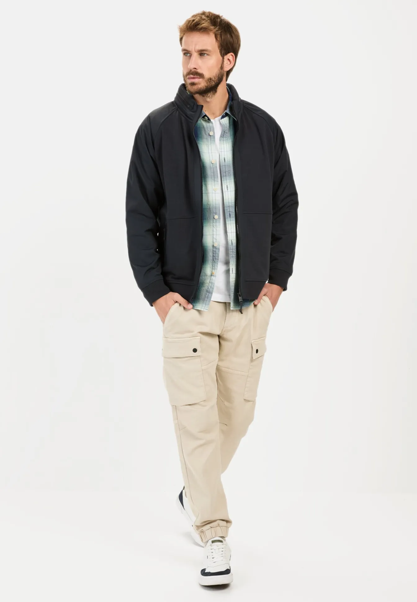 Herren Camel Active Sweatshirts & Hoodies^Sweatjacke mit einrollbarer Kapuze