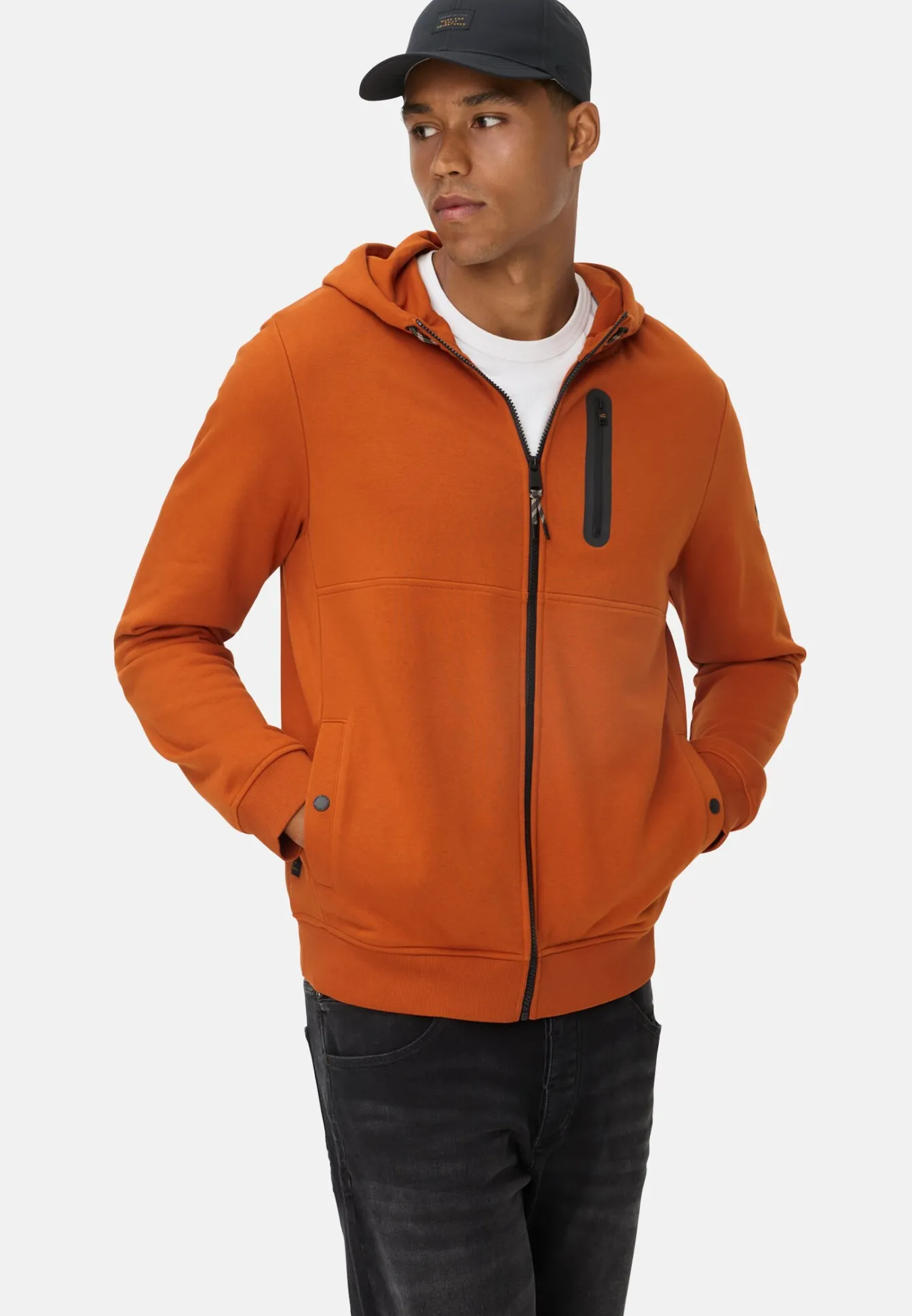 Herren Camel Active Sweatshirts & Hoodies^Sweatjacke mit Kapuze