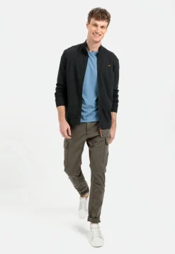 Herren Camel Active Sweatshirts & Hoodies^Sweatjacke mit Stehkragen