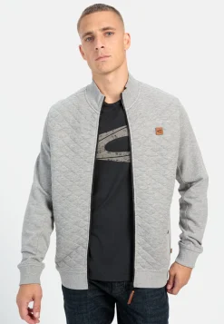 Herren Camel Active Sweatshirts & Hoodies^Sweatjacke mit Steppmuster