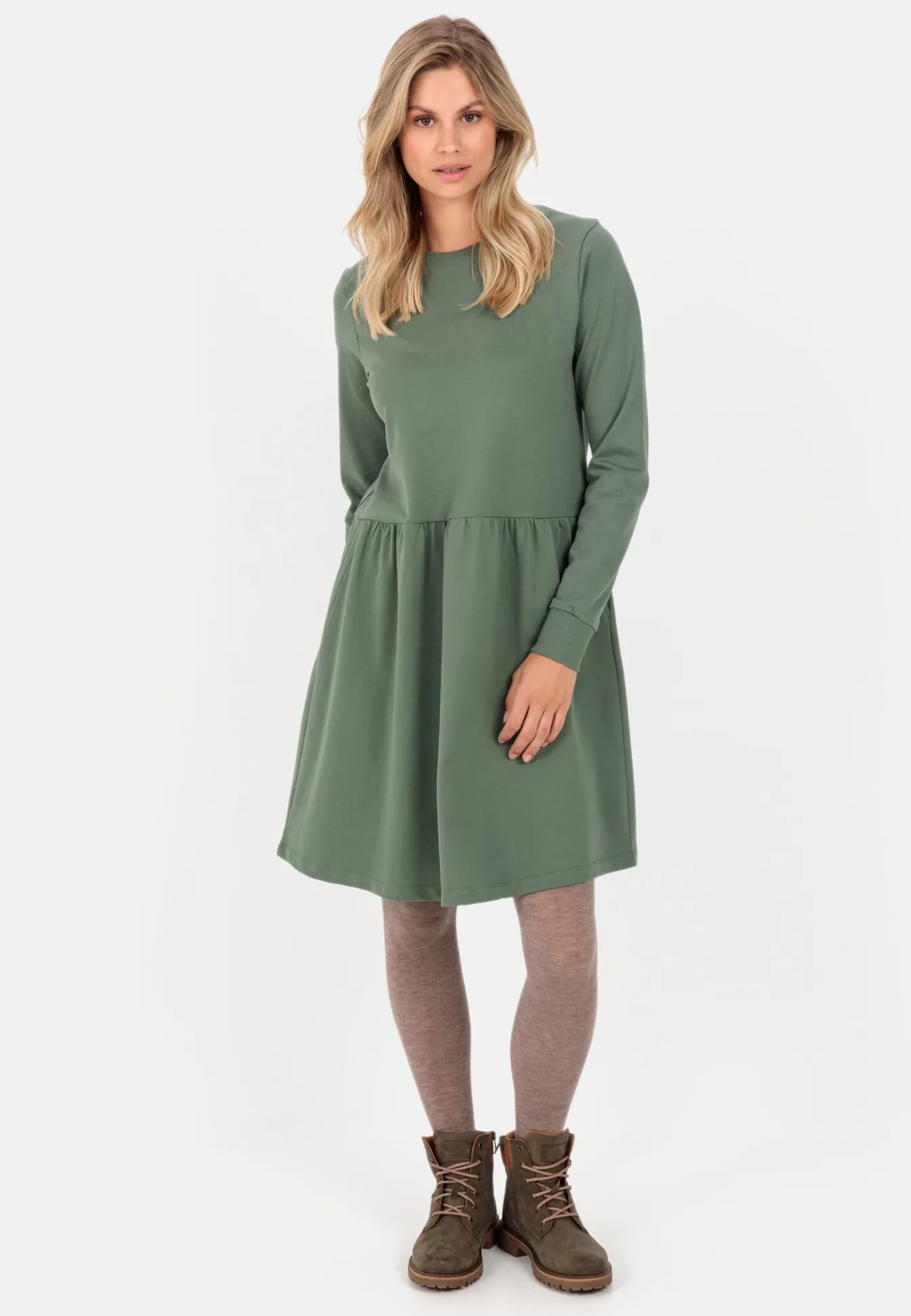 Damen Camel Active Kleider^Sweatkleid aus Organic Cotton