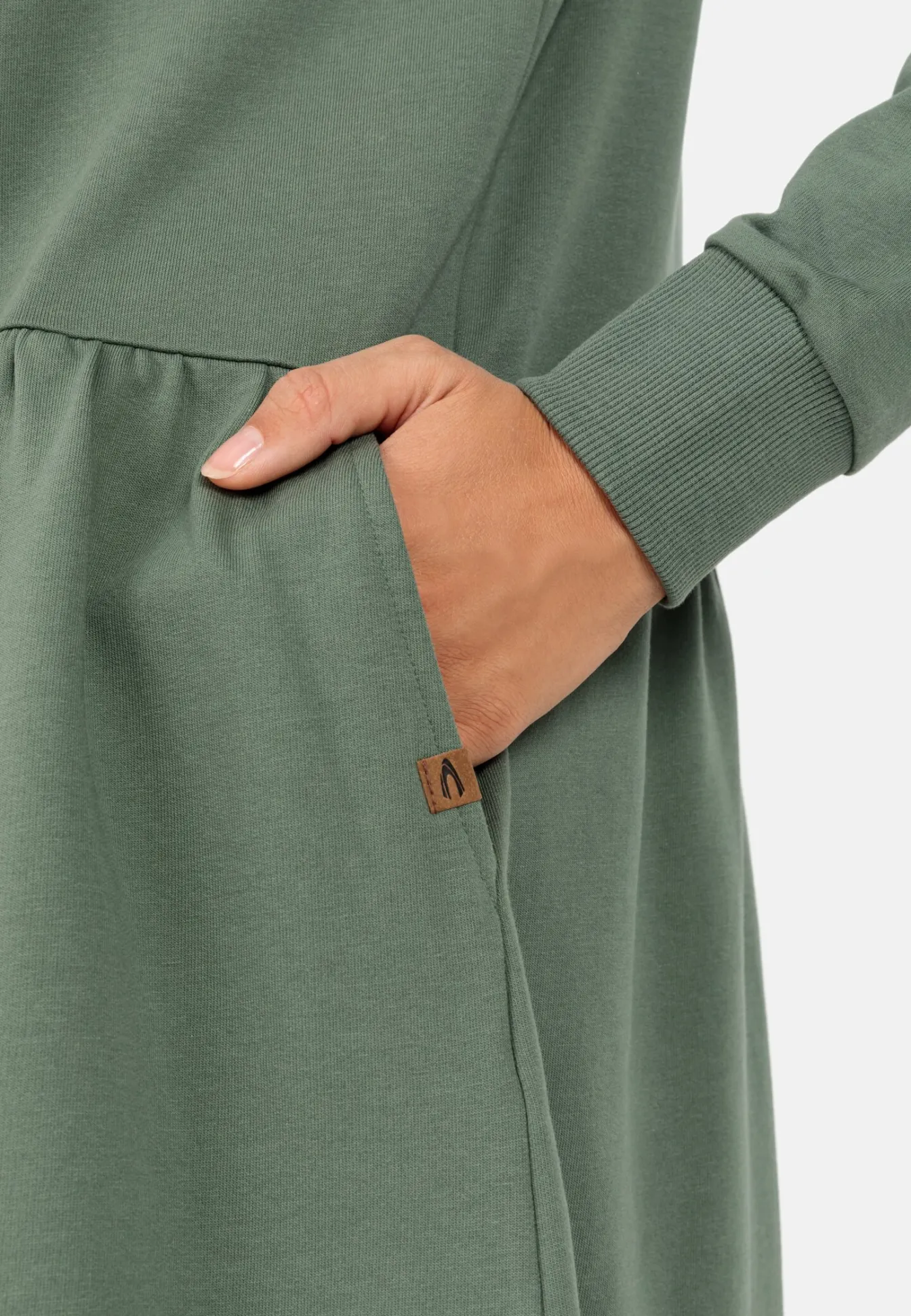 Damen Camel Active Kleider^Sweatkleid aus Organic Cotton