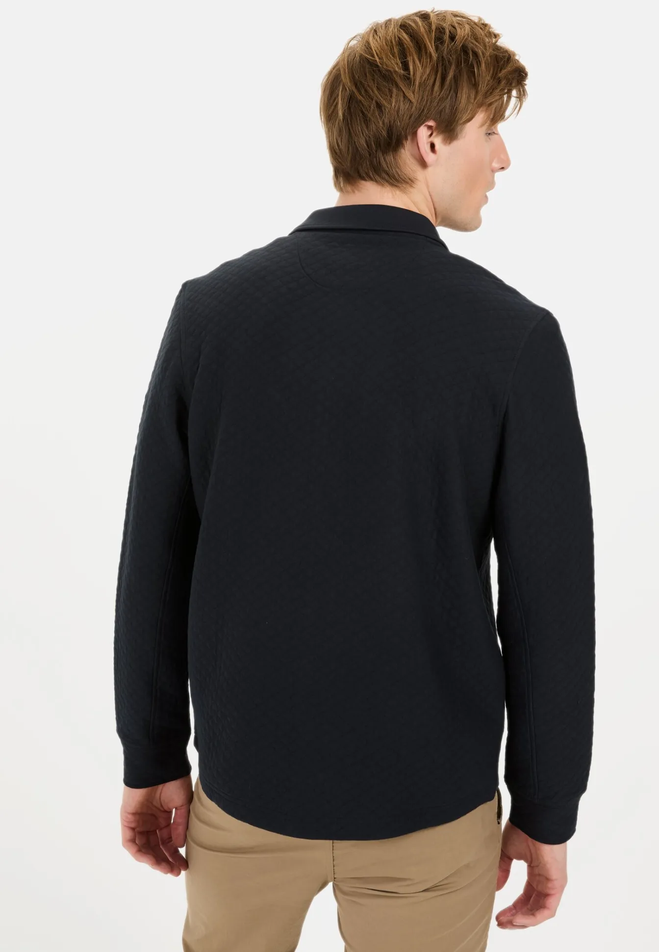 Herren Camel Active Sweatshirts & Hoodies|Overshirts^Sweat-Overshirt mit Brusttaschen