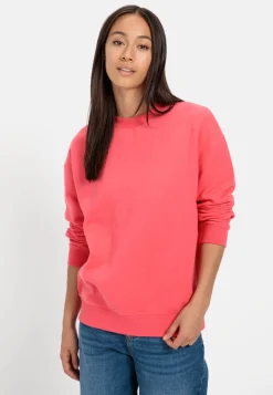 Damen Camel Active Sweatshirts & Hoodies^Sweatshirt aus reiner Baumwolle