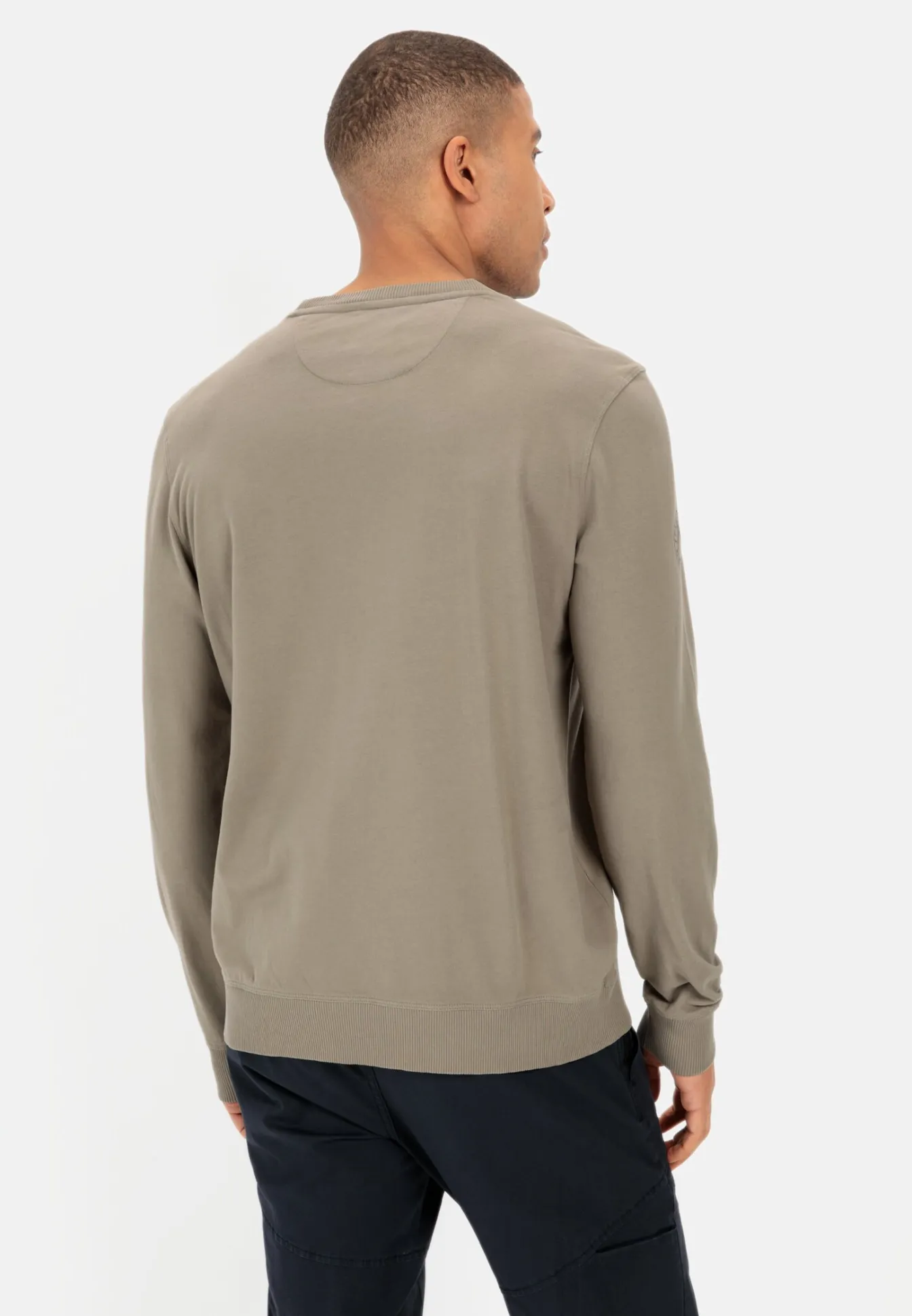 Herren Camel Active Sweatshirts & Hoodies^Sweatshirt aus zertifiziertem Organic Cotton